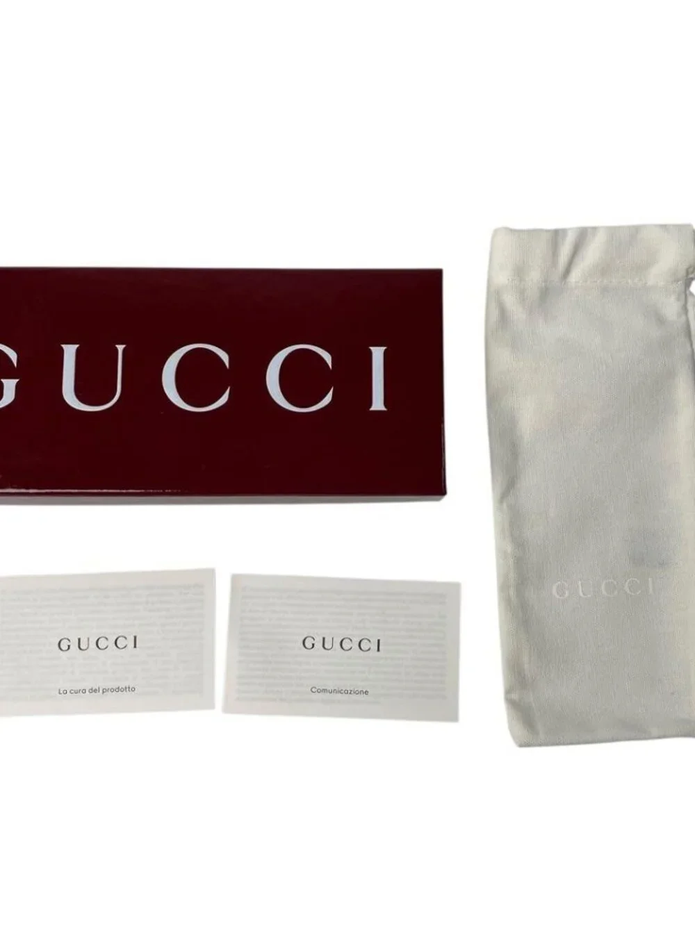 Gucci GG Supreme Marmont Key Ring Charm - Picture 9 of 9